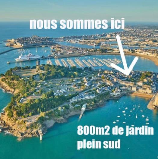 Appartement Frida - Plage 50M - Rue Gratuite 圣马洛 外观 照片