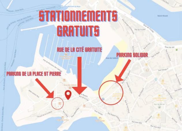 Appartement Frida - Plage 50M - Rue Gratuite 圣马洛 外观 照片